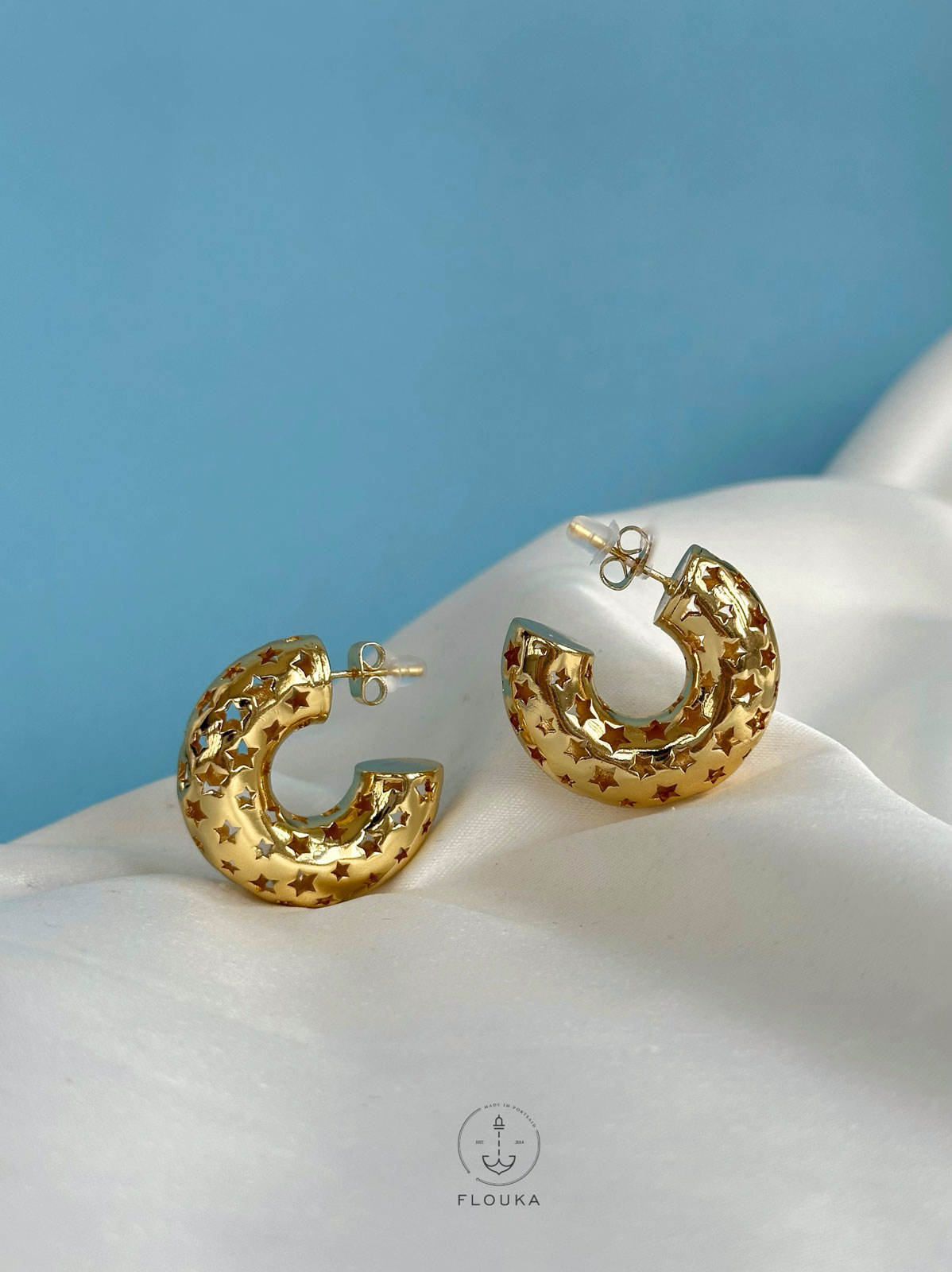 1714364538_e0194.jpg many stars gold plated earrings