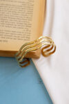 trible wavy bracelet