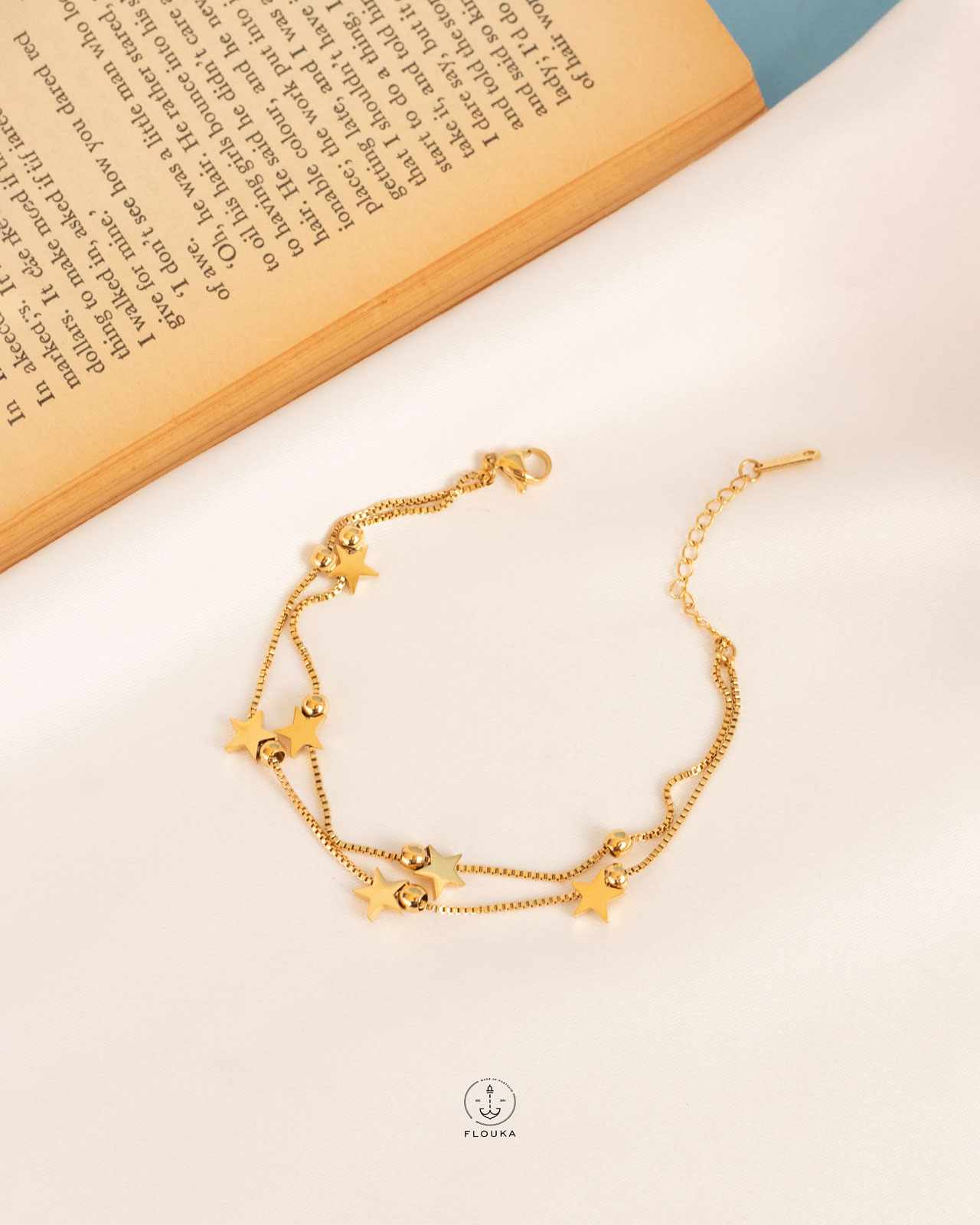 1714948887_b0149.jpg double layer stars bracelet