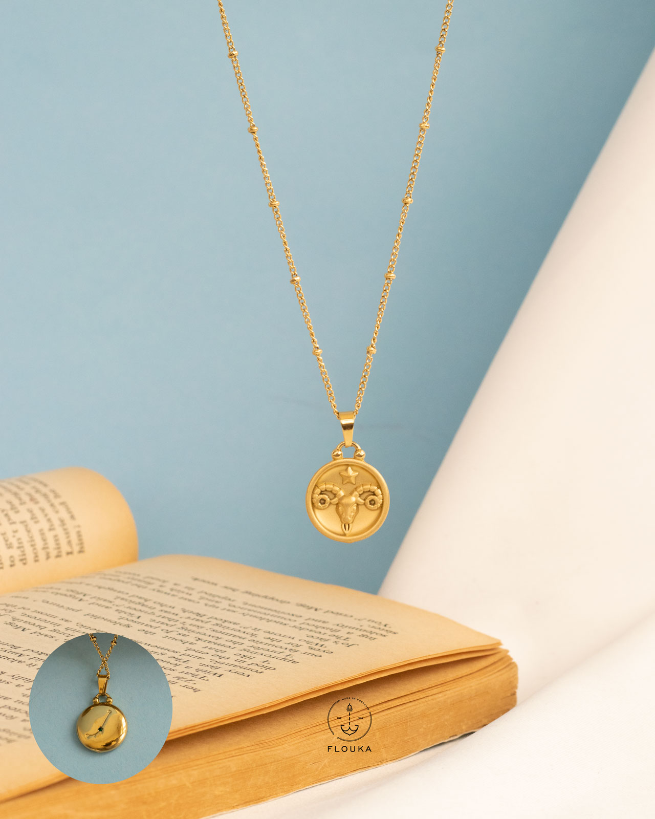 1716592421_n0419.jpg سلسله استانلس مط برج حمل دابل فيس