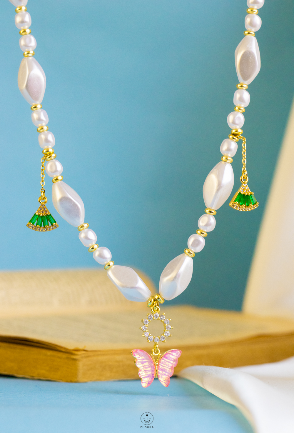 1724630305_n0762.jpg fake pearl pink butterfly necklace