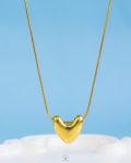basic heart necklace