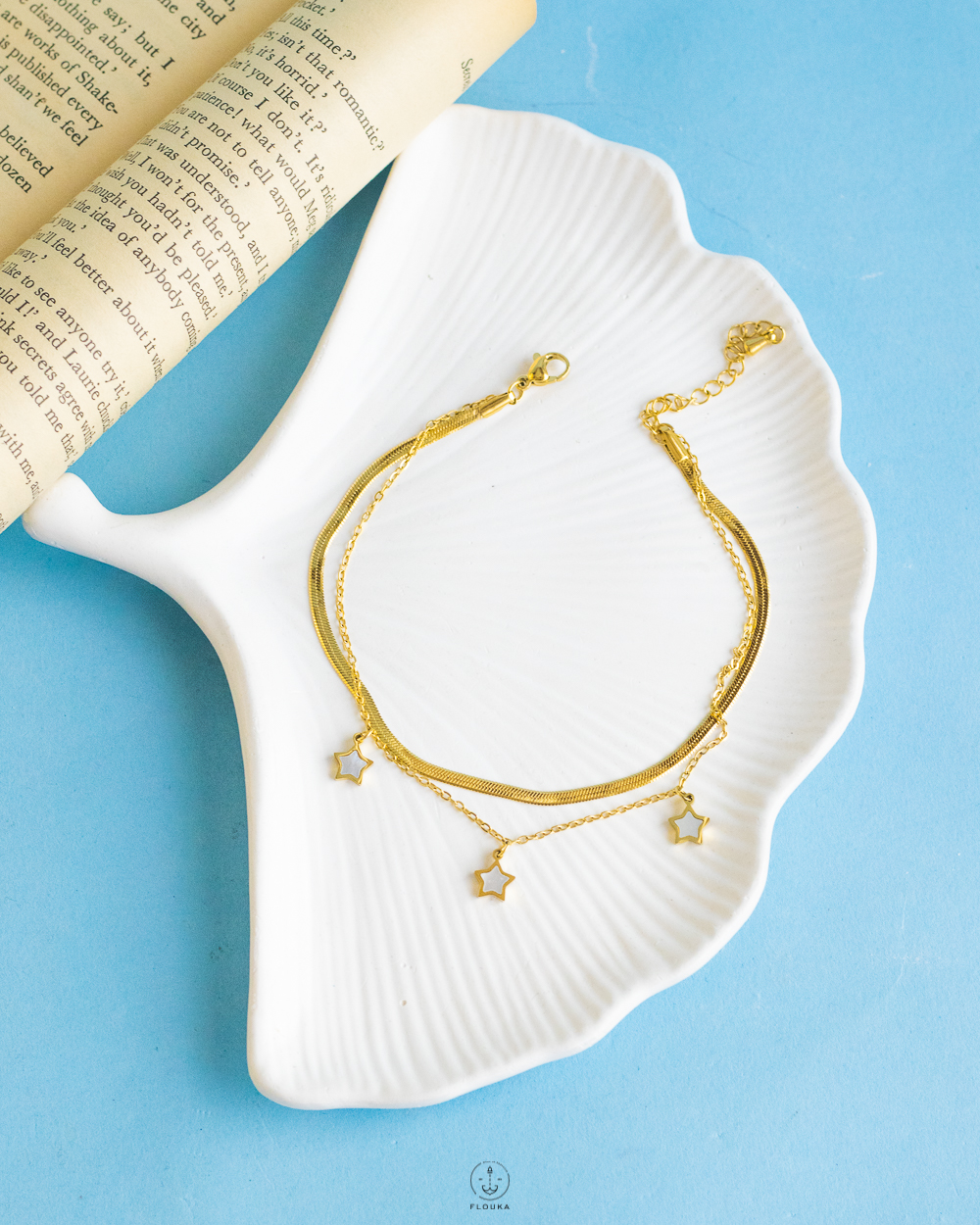 1731912632_a0114.jpg double layer white stars anklet