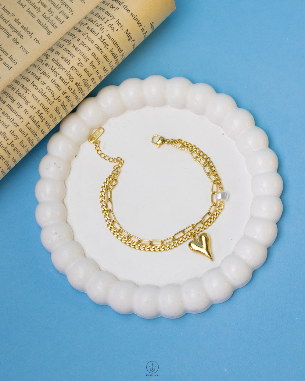 1736703719_b0483.jpg flat cable heart double layer bracelet