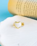 white heart rasin ring