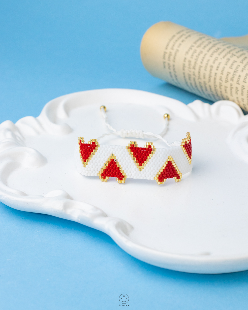 1739192488_h0020.jpg three heart red gold bracelet