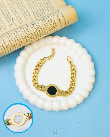 bulgari white and black bracelet