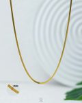 2mm snake necklace