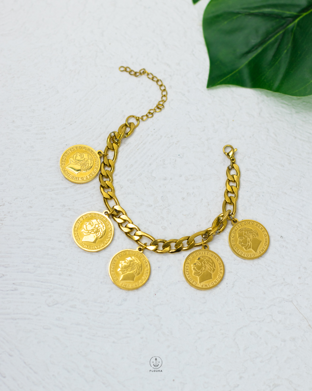 1739992129_B0592.jpg Five coins figaro bracelet