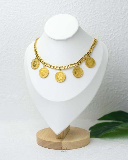 COINS GOLD NECKLACE