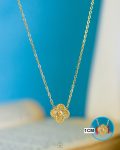 tiny single vancleef necklace