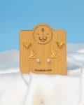 louis vuitton gold earrings