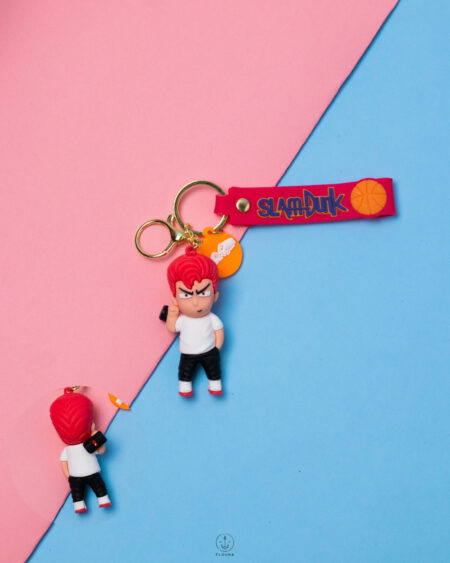 HASSAN serious rabber keychain