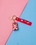 GLATIER bear rabber keychain