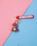 GLATIER bear rabber keychain