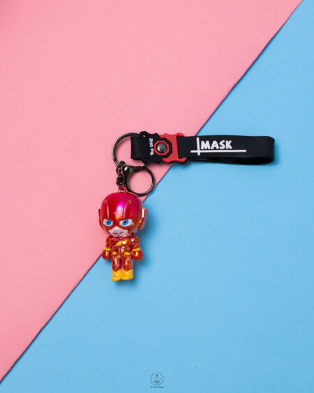 GLATIER IRONMAN rabber keychain