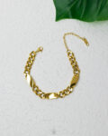 basic gold bracelet