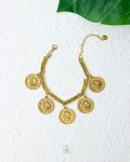 five coins bracelet