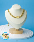 7mm CD gold necklace