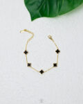 black vancleef kids bracelet