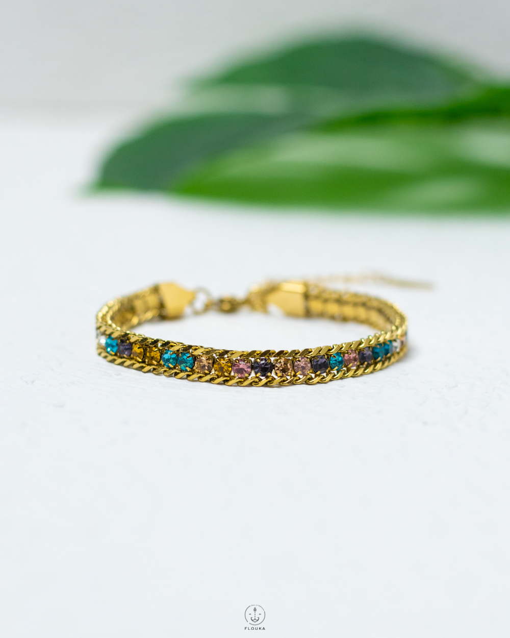 1744737954_b0696.jpg mix colours tinnes gold bracelet