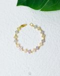 mix silver & gold vancleef bracelet
