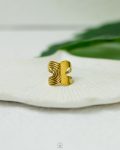 wave gold ring