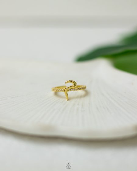 خاتم استراس حرف (م)