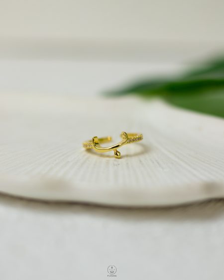 خاتم استراس حرف ( ب )