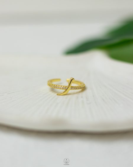 خاتم استراس حرف ( ر )