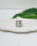 basic big silver ring