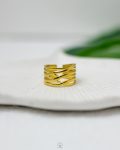 layers basic gold ring