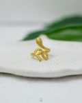 gold snake ring