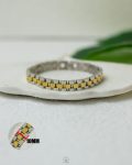 10mm rolex mix silver & gold bracelet