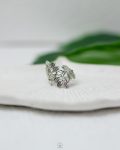 silver leafs free size ring