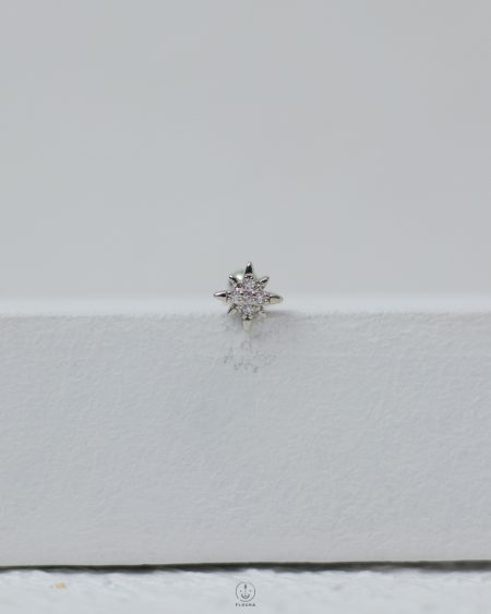 silver spacestar piercing