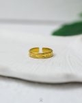 gold free size ring