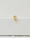 crescent gold strus piercing