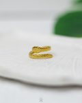 snake gold free size ring