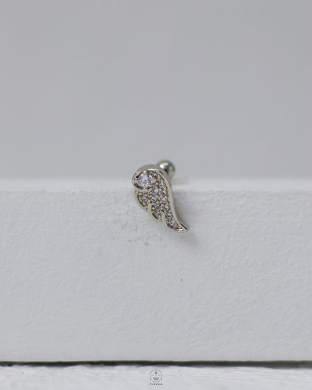 silver strus wing piercing