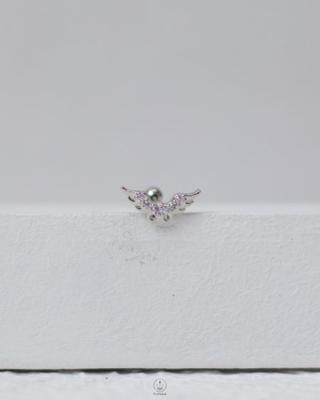 sliver strus angel piercing