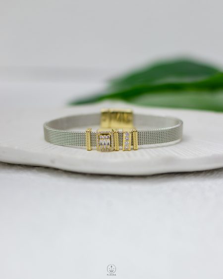 Luxury pandora straus silver bracelet