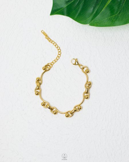gold balls bracelet