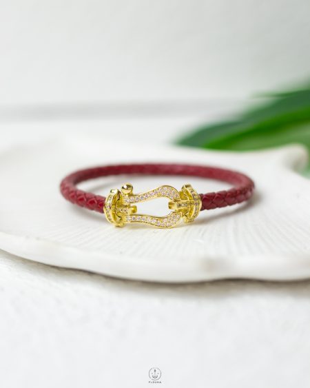 dark red color bangle