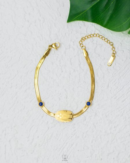 Tutankhamun snake bracelet