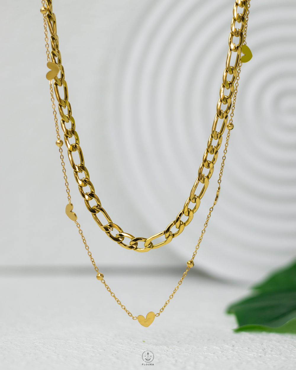 1745425863_n1445.jpg double layer figaro heart necklace