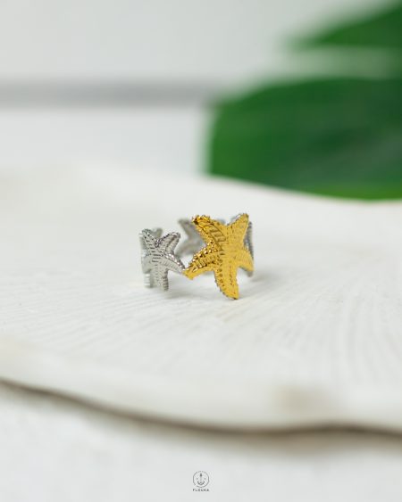 free size mix star ring