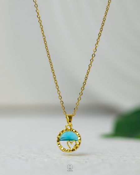 gold basic necklace