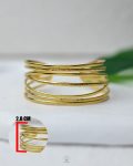 free size many layers gold bracelet