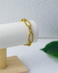 circle rope gold bracelet